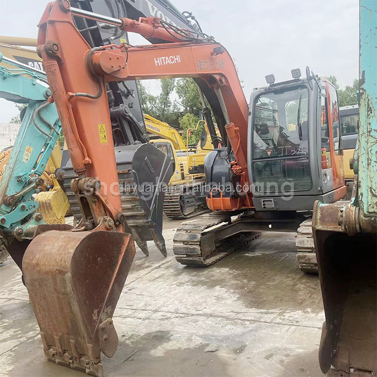 Hitachi EX75uc Excavator With Original Hydraulic Cylinder And 7000KG Machine Weight