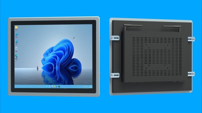 17-Inch Embedded Windows Display for Security Systems and Industrial Monitoring