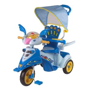 China Three Wheels Fashion Baby Tricycles , Blue Tricycle For Toddlers on sale