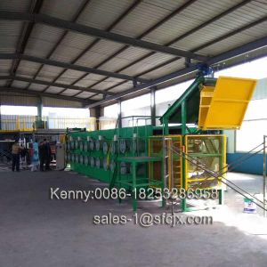 Continuous Operation Rubber Batch Off Machine Rubber Cooler