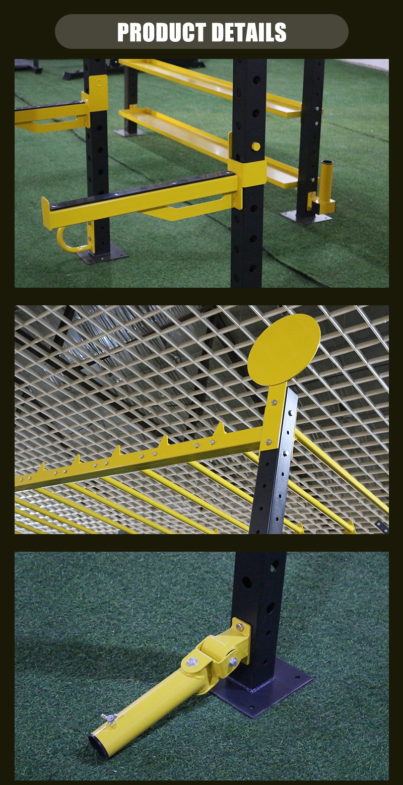 Adjustable Functional Fitness Strength Training Trainer Machine Gym Equipment Cross Fit Stand Squat Rack Gym Equipment