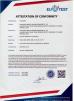 Changzhou Jinruifu shielding equipment Co., LTD Certifications
