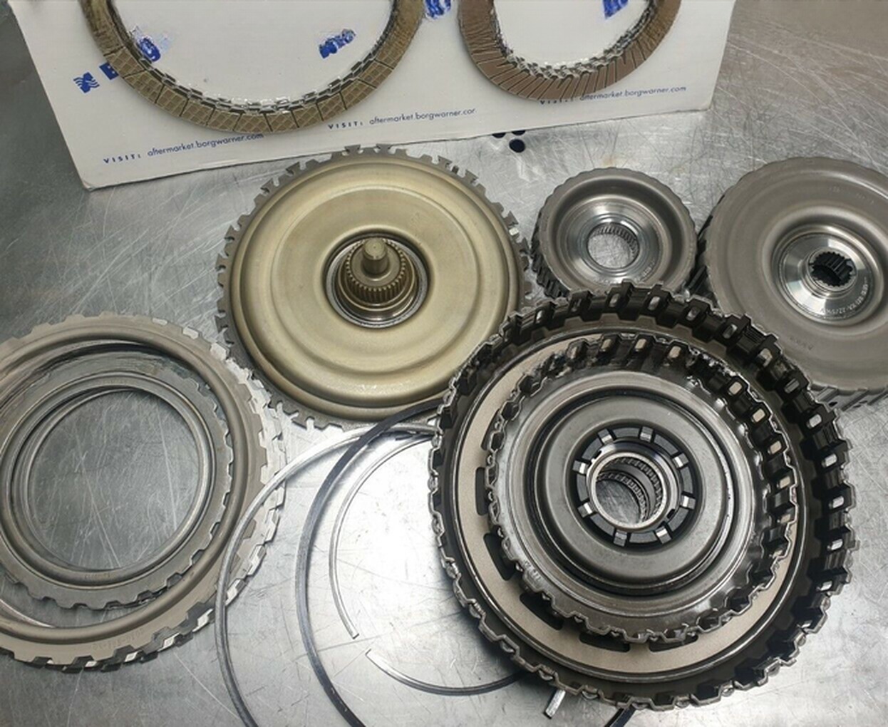 02E398029B 6 Speed Wet Clutch For Volkswagen Audi Dq250 02e Dsg Gearbox Repair
