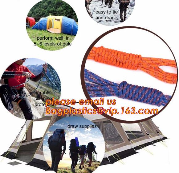20M Outdoor Life Rope Rock Climbing Rappelling Tool Rope, high strength fire