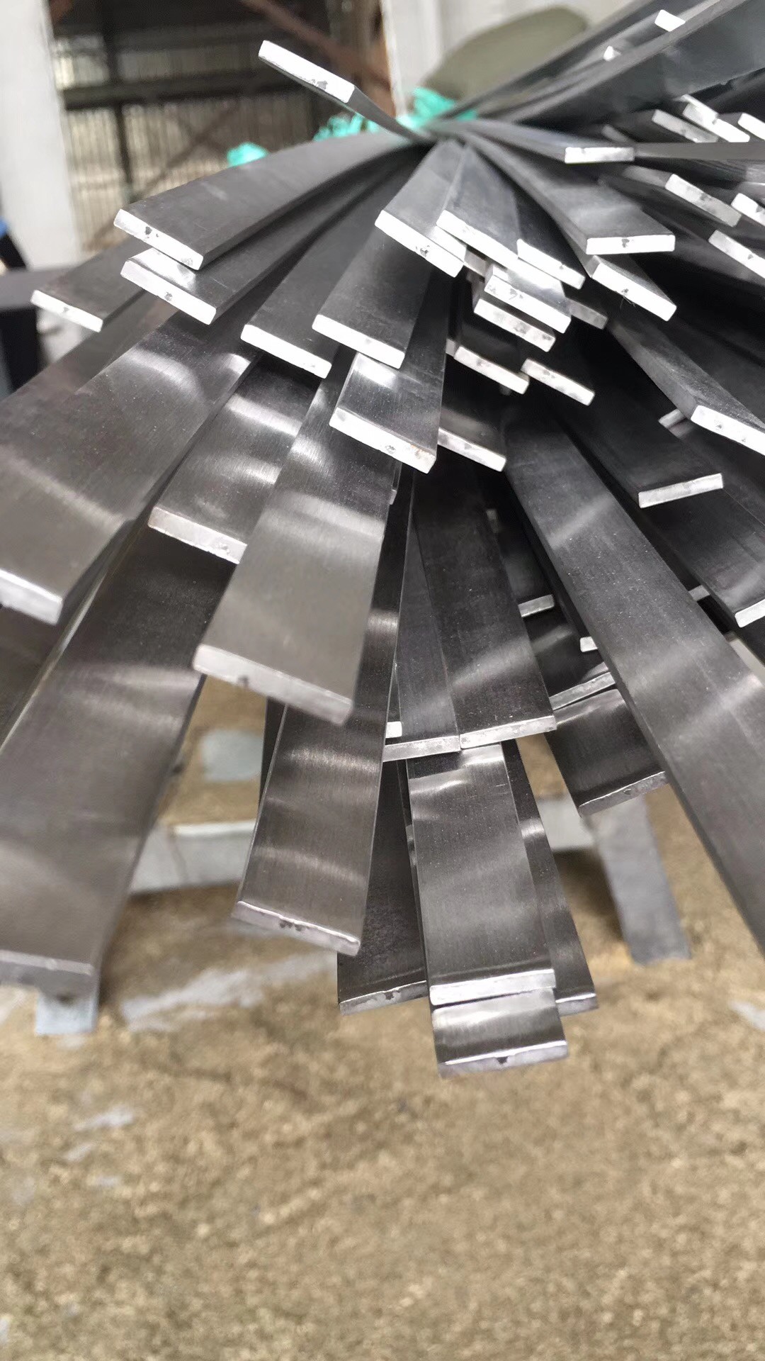 Stainless Steel Profiles Narrow Strip Flat Square Round Bar Half Rounds