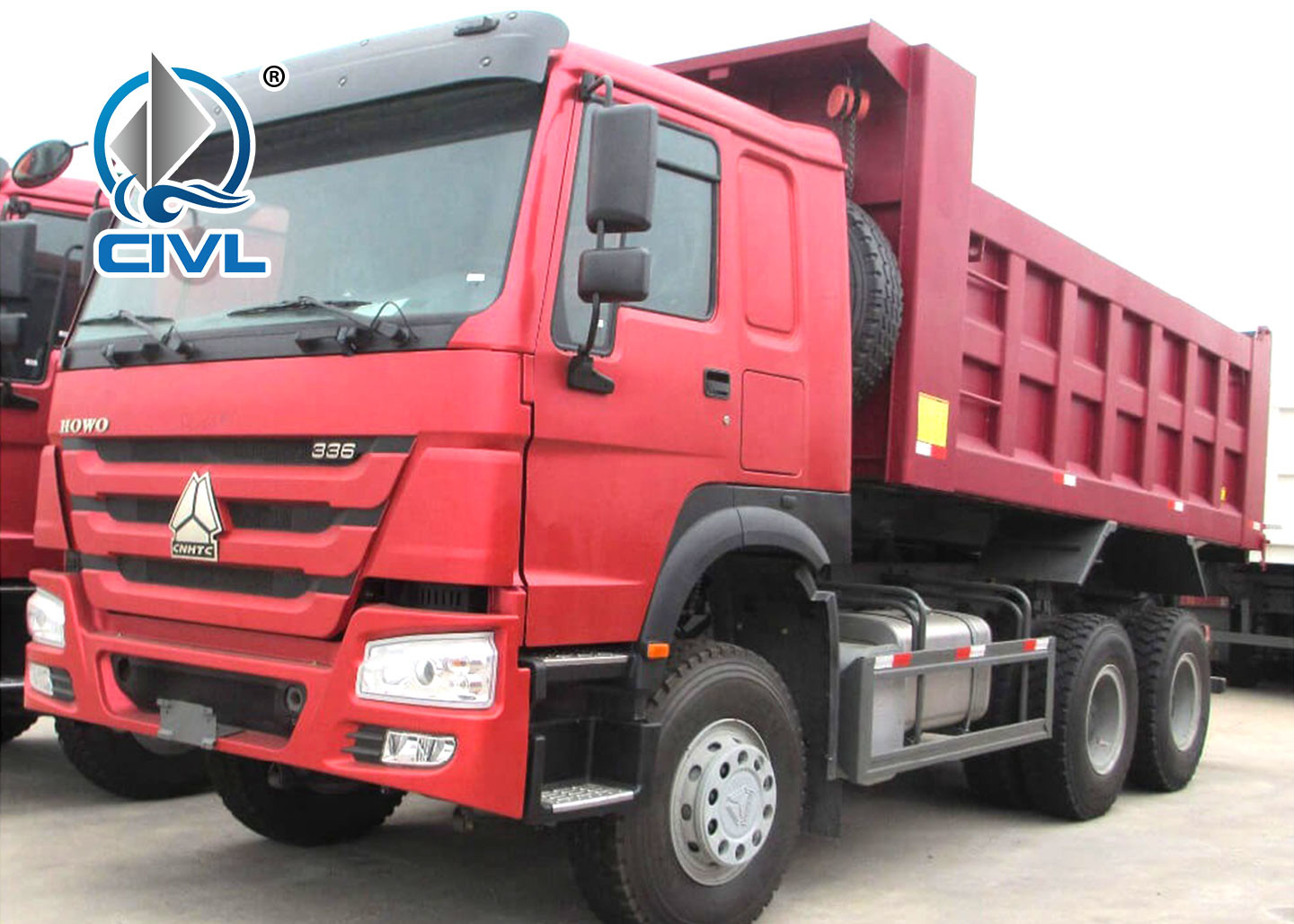 New Tipper Truck 371HP EUROII engine12 Wheels LHD 31tons 30CBM ZZ3317N3567W