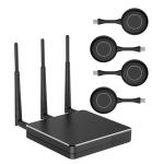  50m Wireless HDMi Transmitter , 30hz Hdmi Wireless Sender And Receiver Manufactures