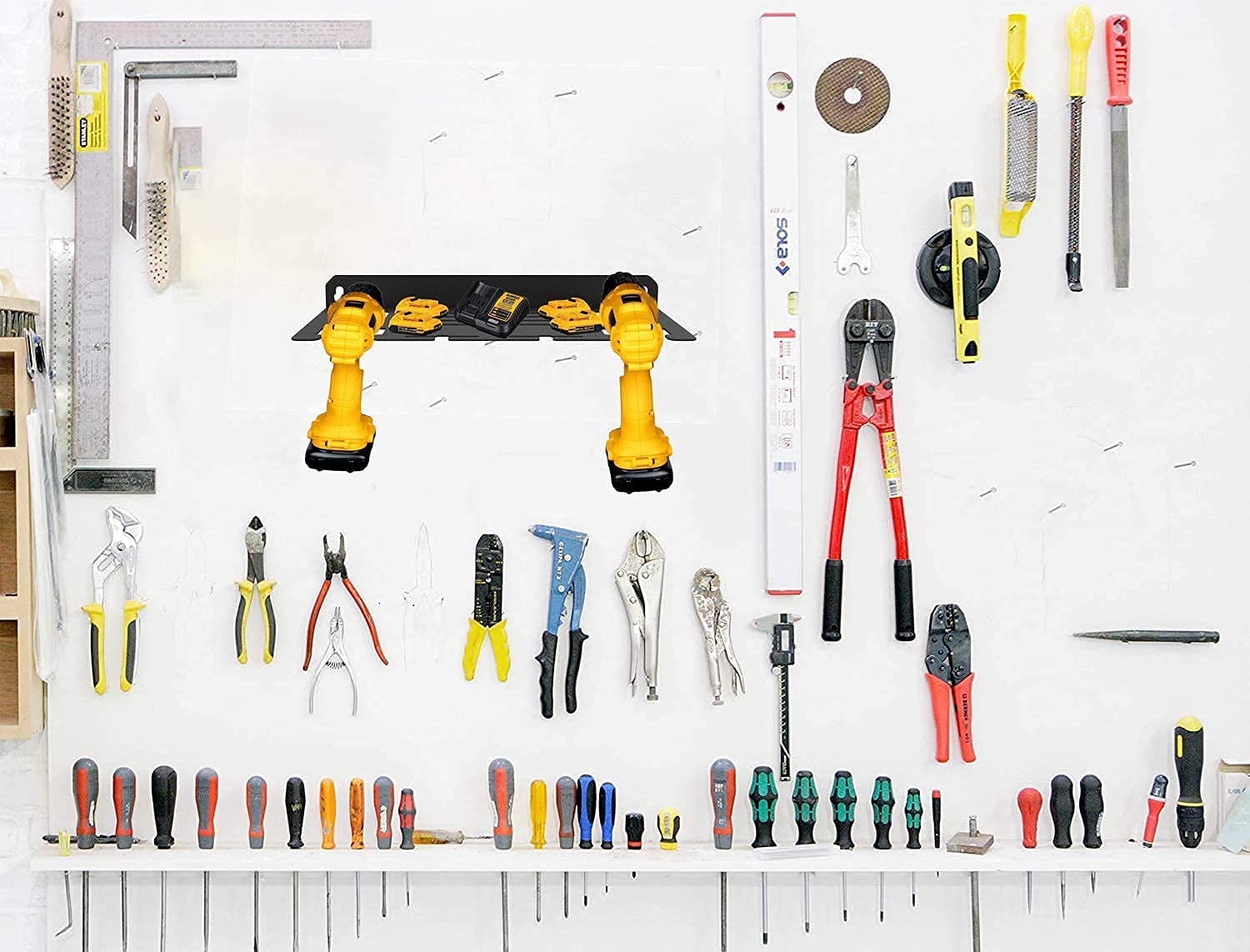 Multifunctional Power Tool Holder Tray for Garage Workshop Perfect for Gifts Stores