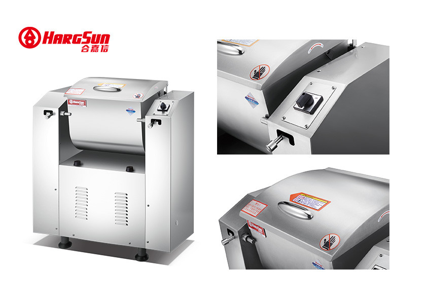 200L 100kg Horizontal Dough Mixer 5500W Steel Material For Dough Kneading