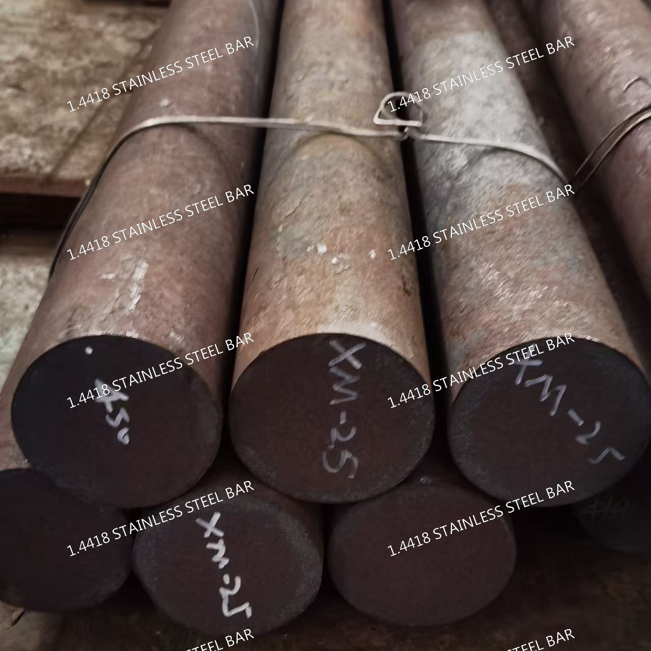 1.4418 Stainless Steel Bar Round Square and Flat Profiles ASTM DIN GB EN Standard