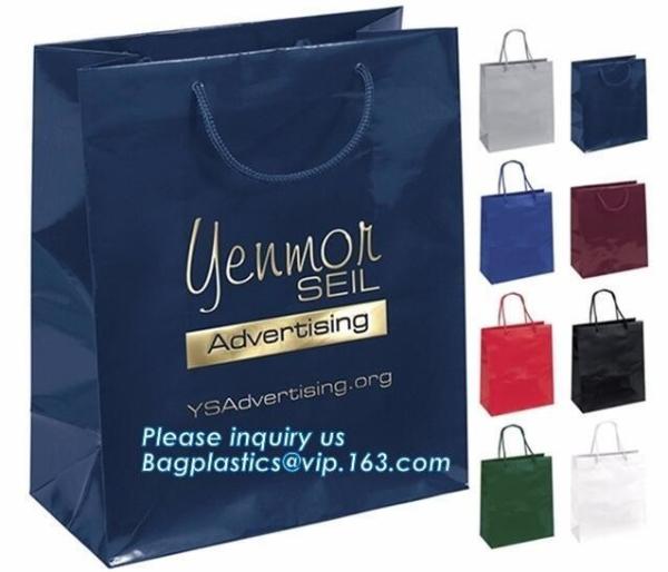 China Supplier Logo Printed Brown Kraft Paper Flower Carrier Gift Bag,Durable