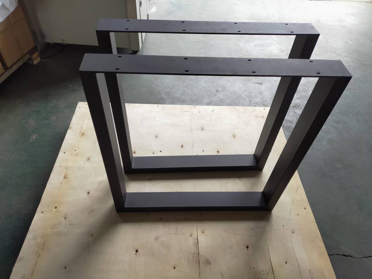 Powder Coated Dining Table Legs Metal Table Base Hardware Included