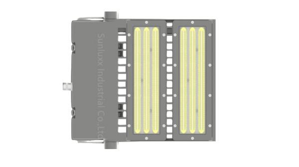Anti - Corrosion LED Stadium Flood Light , 140LM/W LED Sport Court Lighting