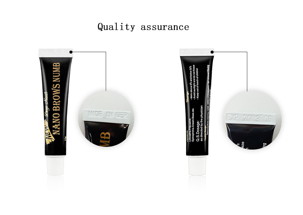 Perfessional Permanent Makeup Tattoo Kit No Pain Painless Tattoo Anesthetic Numbs Cream OEM