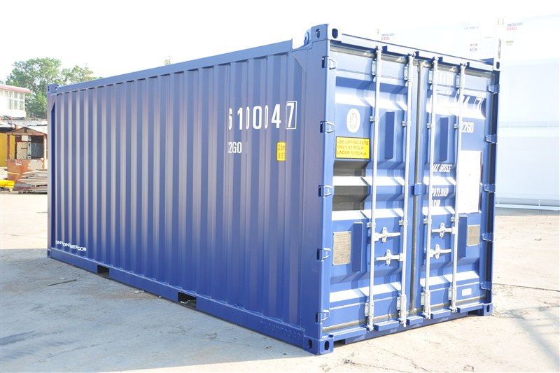 20ft Offshore Container DNV 2.7-1 Standard 6m Oil Drilling Closed Box 20ft Length Steel Floor Optional Sling