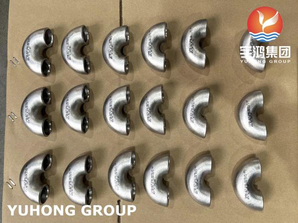Quality B366 Hastelloy C22 180° LR Elbow Long Radius Butt Weld Fitting for sale