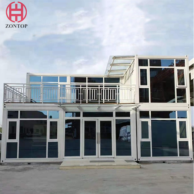 Zontop High Quality Steel Structure Wind Resistance Stainless Buildings Prefab Modular Container House