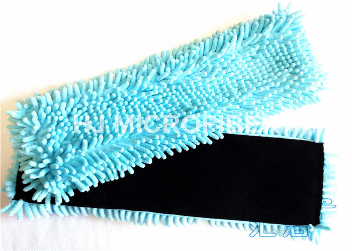 100% Polyester 17 Needles Microfiber Dust Mop 1100gsm Width 50-55cm