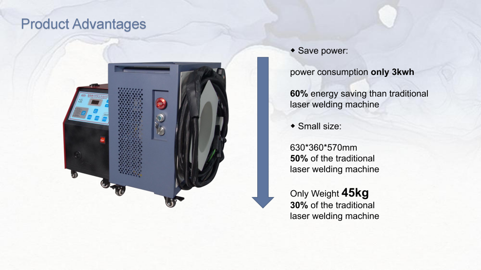 Mini Portable Handheld Laser Welding Machine for Stainless Steel Carbon Steel Aluminum 4in1 2000W 1500W MAX Air Cooling