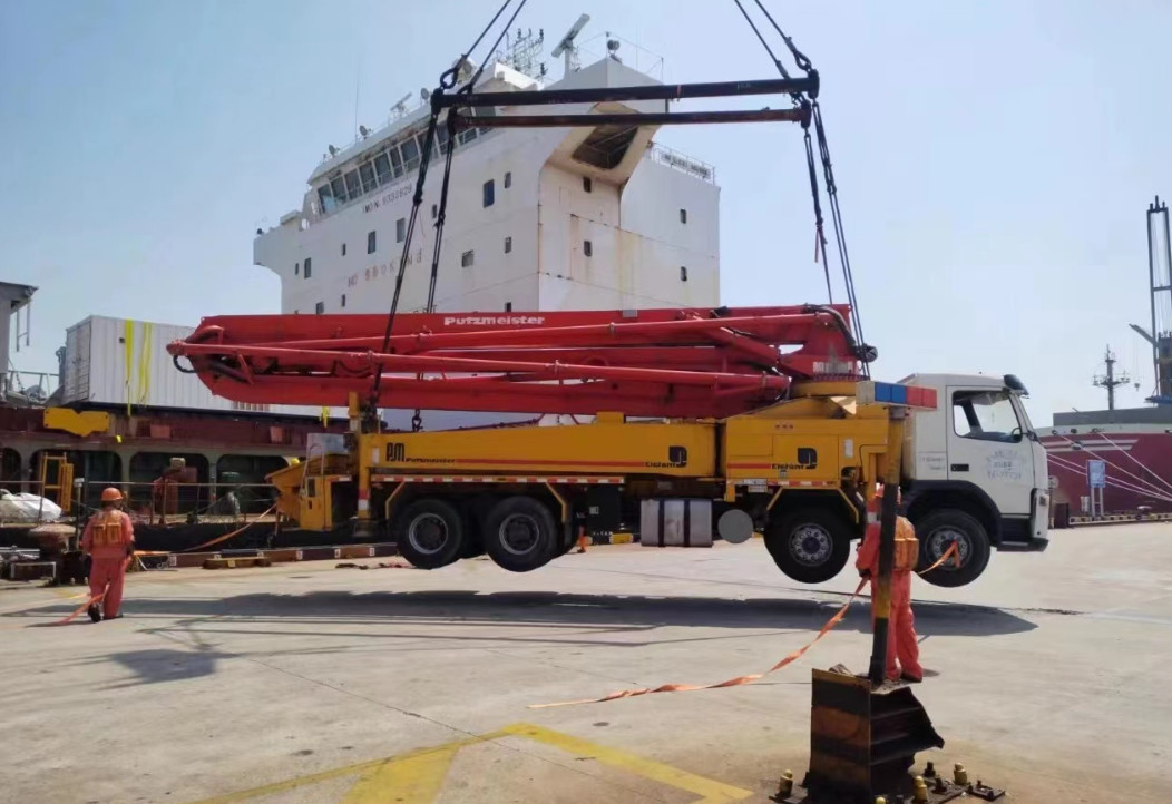 Diesel Used Concrete Pump Truck Used Sany Trailer Stationary Concrete Pump 18mpa