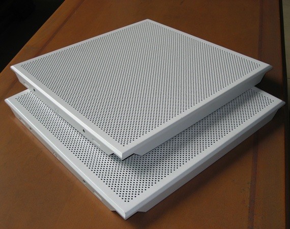 Quality Aluminum Ceiling System 600x600MM , Perforated Aluminum Ceiling Panels for sale