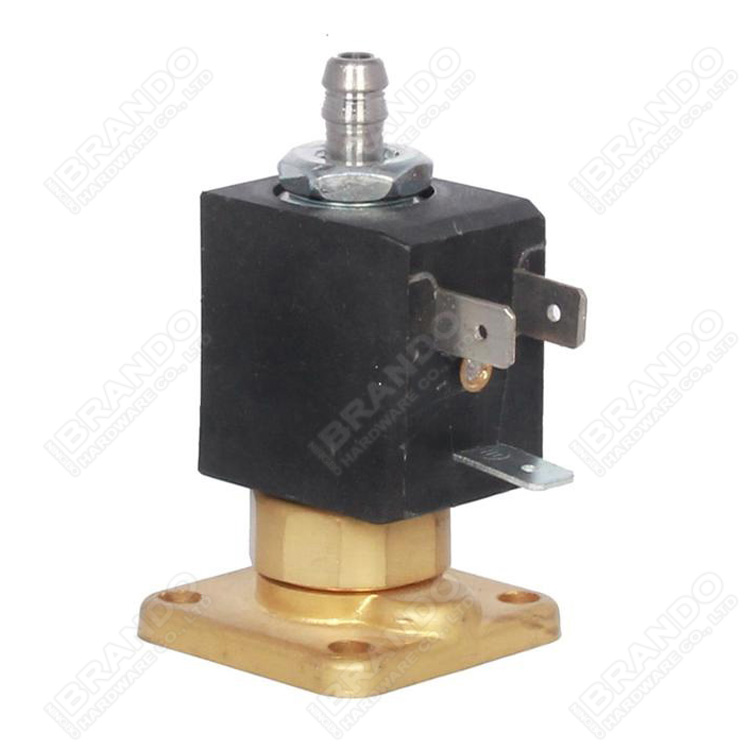 3 Way Brass Solenoid Valve 24V 110V 220V For Espresso Coffee Maker