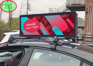 China P6 HD Full Color LED Car roof LED Sign Display Screen wifi 4g 3g remote control on sale
