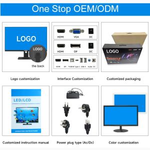 75Hz 144Hz 244Hz Gaming LCD Computer Monitor Eye Protection