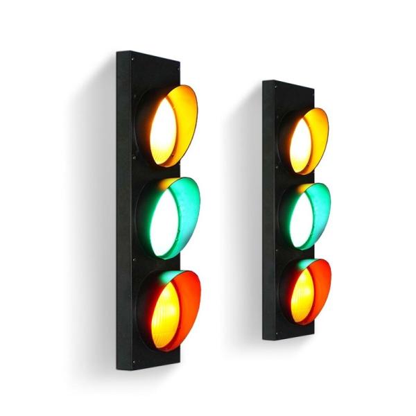 Industrial Vintage Wall Light Led Traffic Signal Wall Lamp (WH-VR-76)