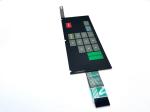 Radio Device Industrial Membrane Switch Custom Keypad Membrane User Friendly