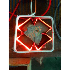 Superaudio frequency induction heating machine/induction heater for metal
