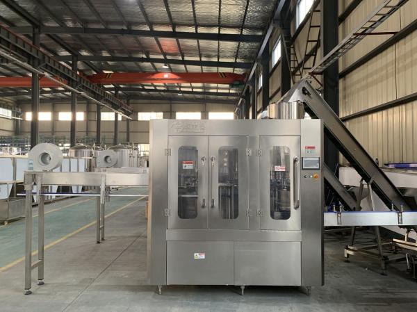 Small Scale Automated 4000BPH Water Bottling Equipment Monoblock PET Bottle