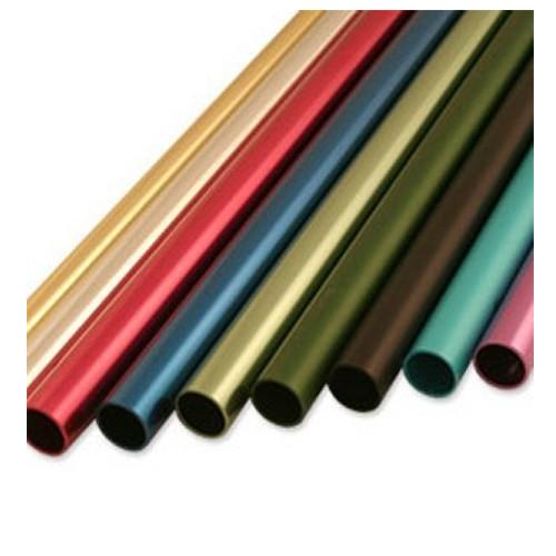 High Quality Color Coated Aluminum Alloy Pipe 3003 5052 Color Aluminum Tube