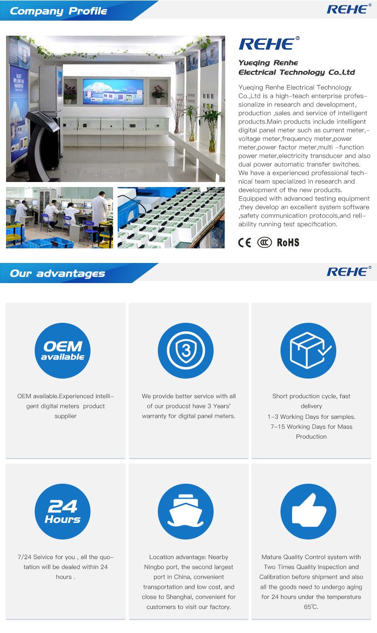 High quality True RMS Digital current voltage frequency amp volt hz multimeters