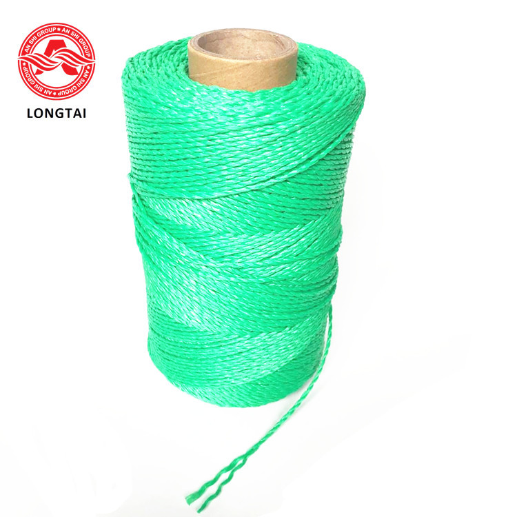 3 G / M UV - Treated Split Film Polypropylene Twine / Poly Twine For Banana Tomato