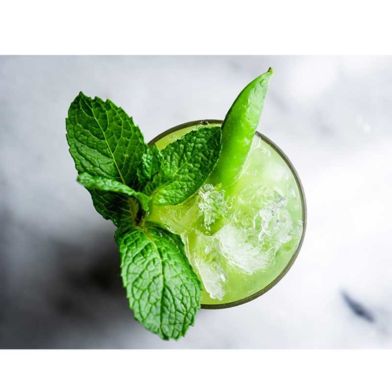 Clear High Borosilicate Glass Cup 430ml Round Shape