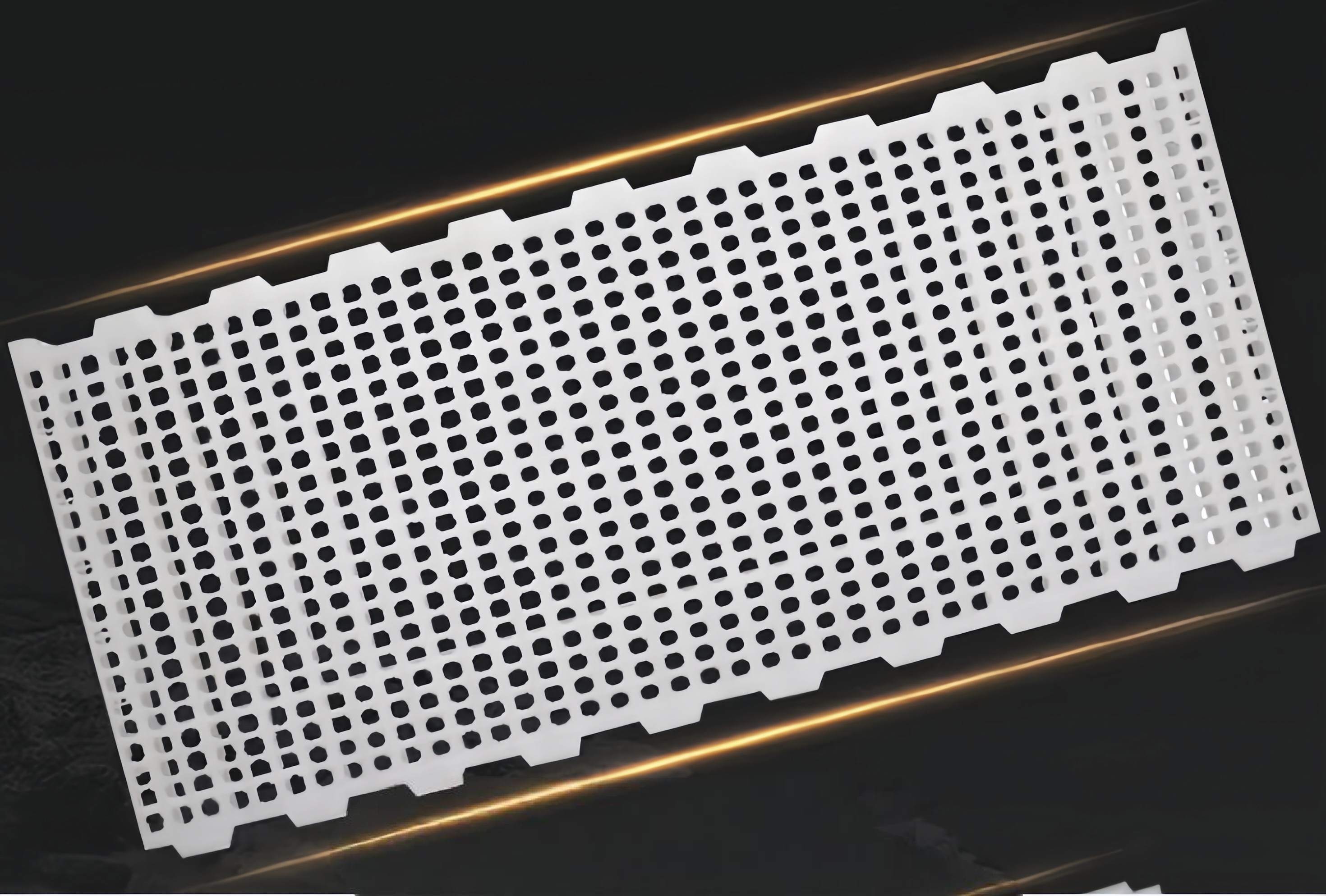 Poultry Farm Plastic Slatted Floor Broiler House 2kg 16*16mm / 20*26mm Hole