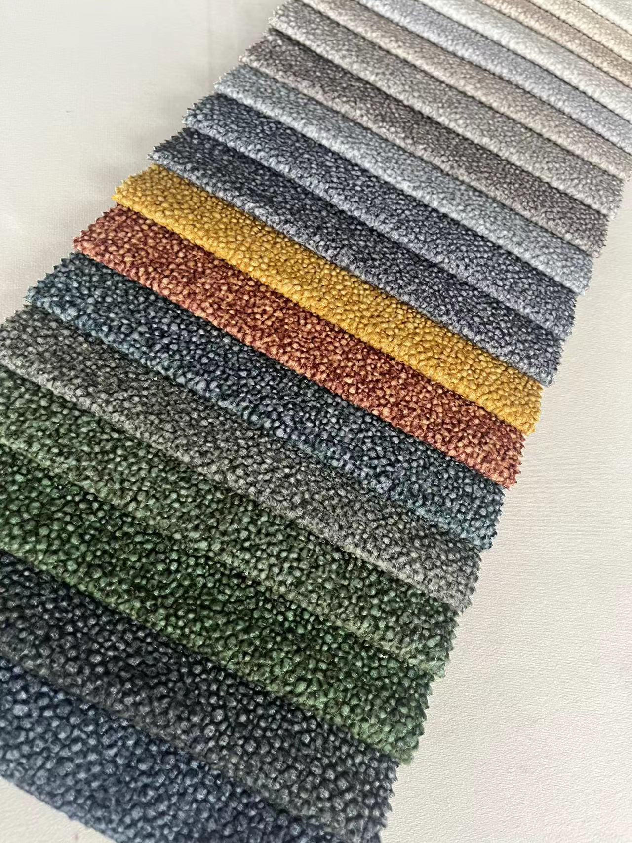 Resilient Velvet Sofa Fabric Stain Resistant With Versatile Design