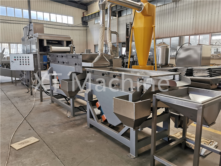 Peanut Granule Hazelnut Cutting Machine 500kg/Hr 7.5kw 380v 220V