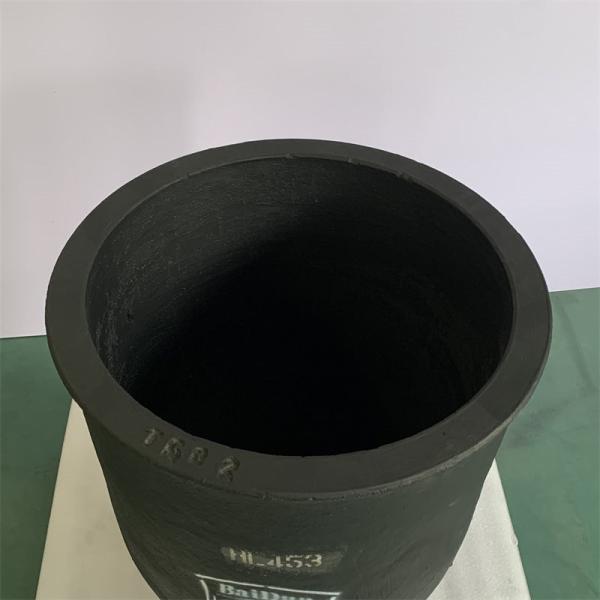 Quality Silicon Carbide Graphite Crucible for Silver Melting for sale