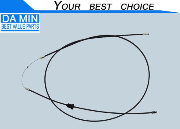 Copper Wire ISUZU CXZ Parts , Front Lid Cable 1793470081 Length 2612 mm For