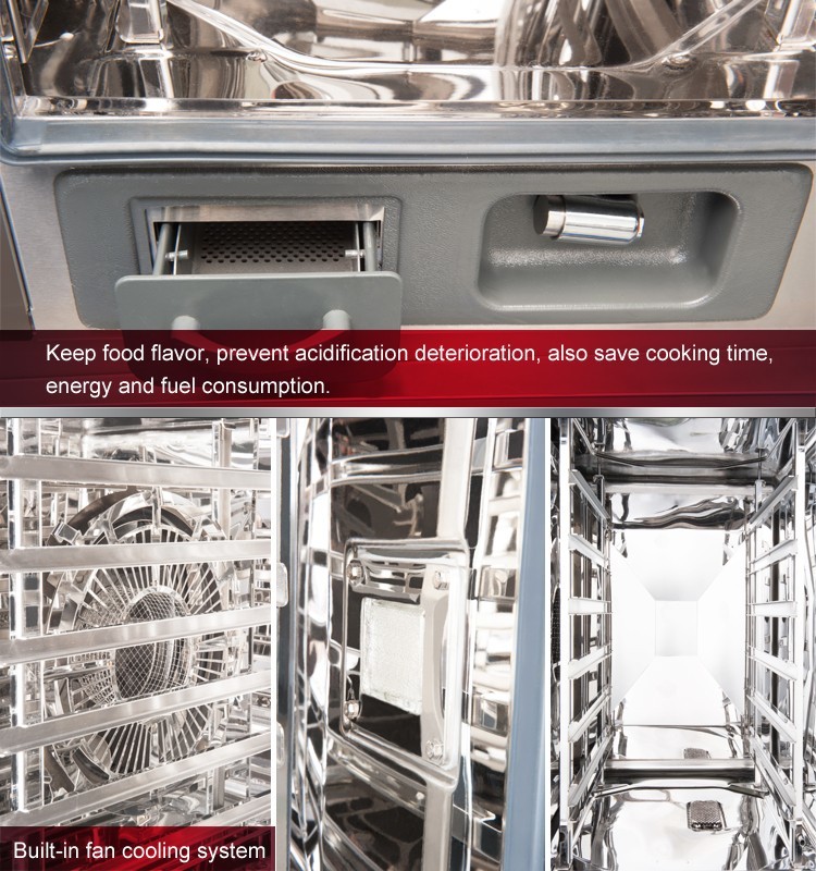 Electric Convection Combi Oven And Steamer Intelligent Cake Baking Oven
