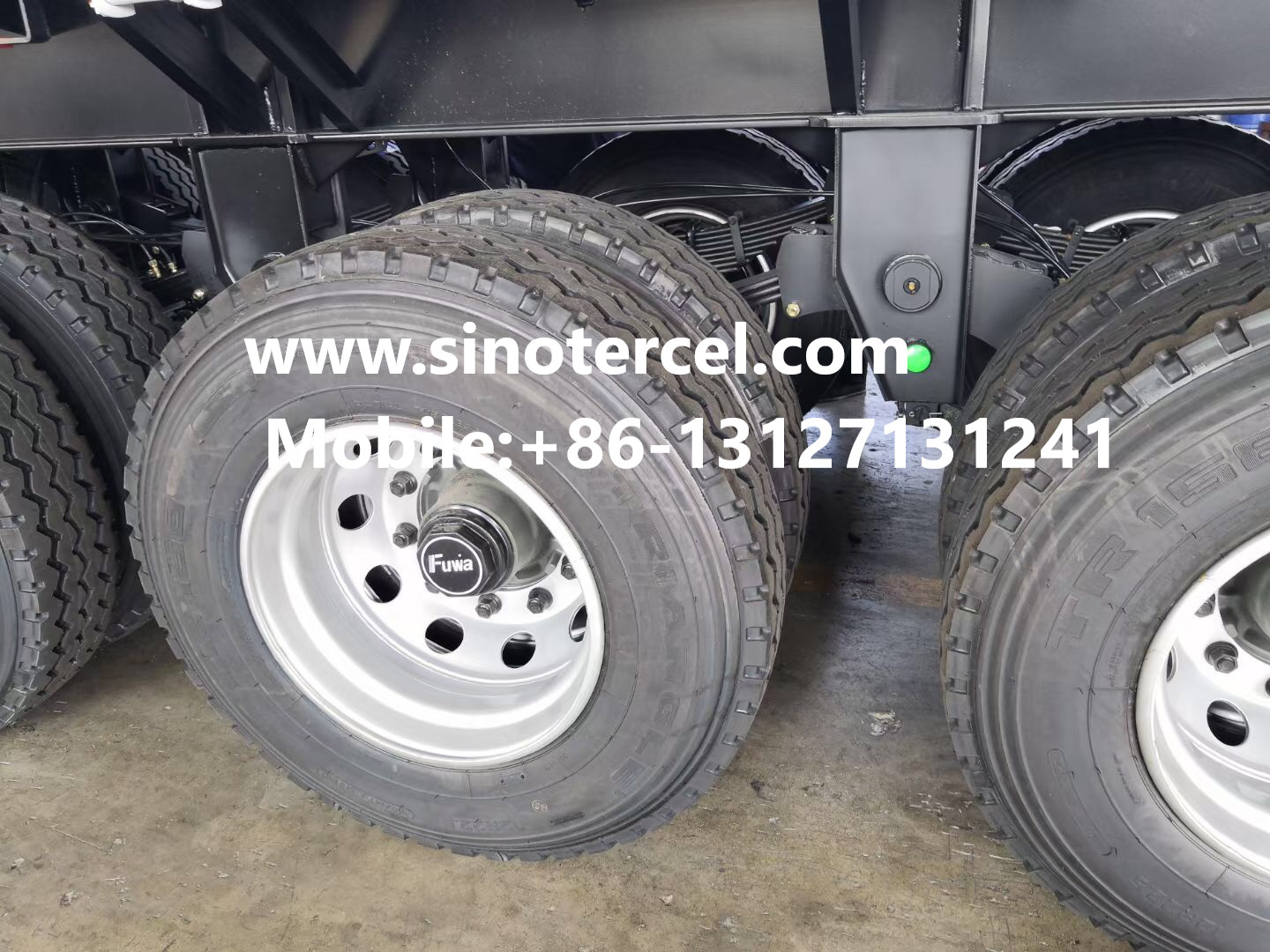 70t Flat Bed Semi Trailer 4 Axles White