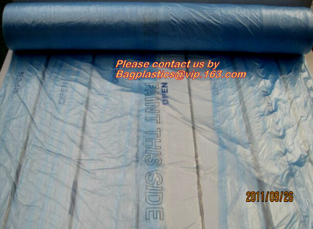 hot sale auto paint masking for automotive film, plastic pe auto paint masking film for automotive paint, bagease packs