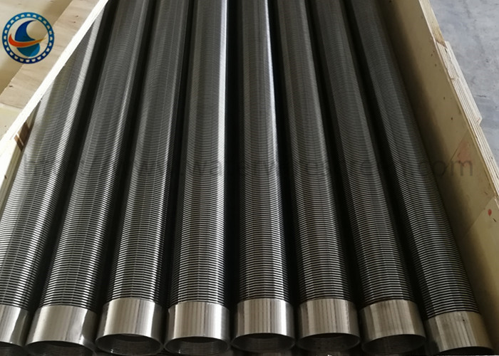 Anti Alkali Wire Wrapped Water Pipe Screen Stainless Steel