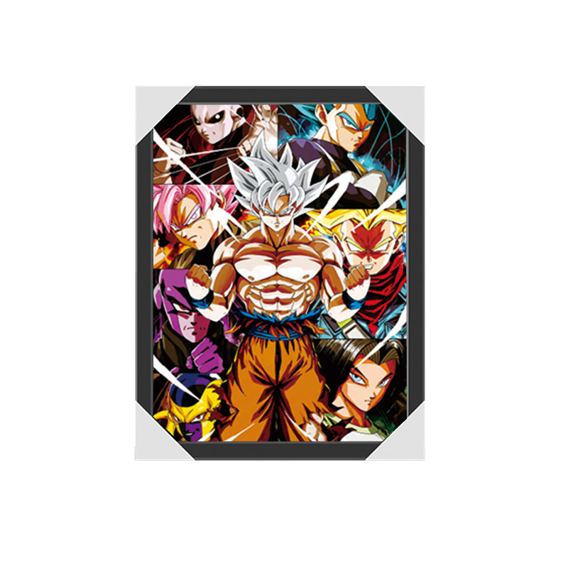 3D Japanese Anime Lenticular Poster 3D Lenticular Anime DBZ With 30x40cm Size