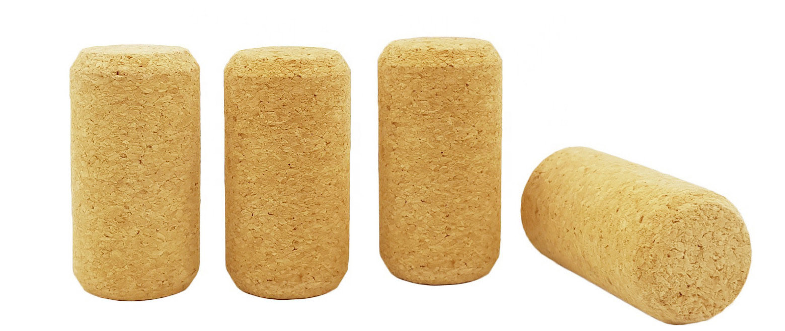 Anti Crack Micro Agglomerated Wine Cork Stoppers 5000pcs High Stability