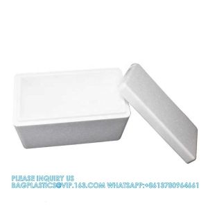 10L Polystyrene White Foam Styrofoam Cooler Box Styrofoam Box Fish EPS Packing