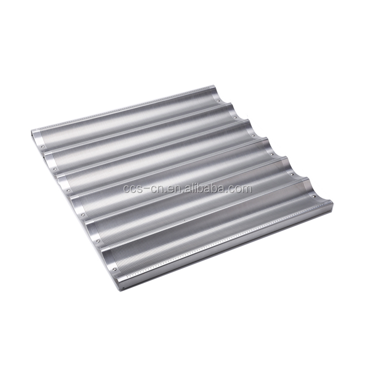 26*18 inch aluminum nonstick baguette pan baguette baking tray bandejas para baguette aluminum french bread pan