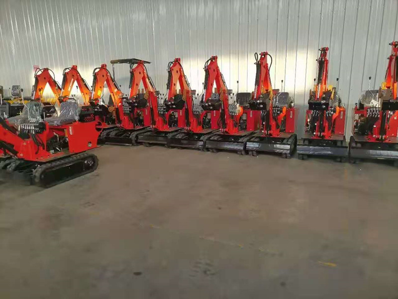 China factory sale 1 ton 1.5 ton 2 ton farm mini digger excavator mini bagger for sale